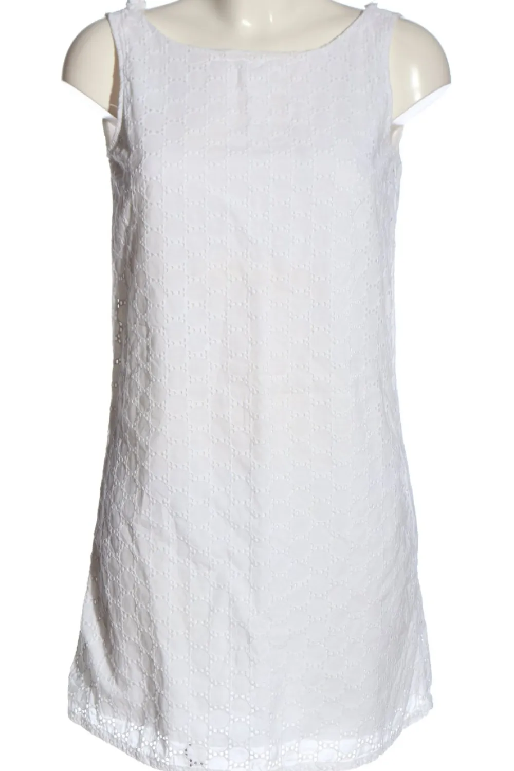 Kleider>Zara Basic Minikleid Größe 36 weiß