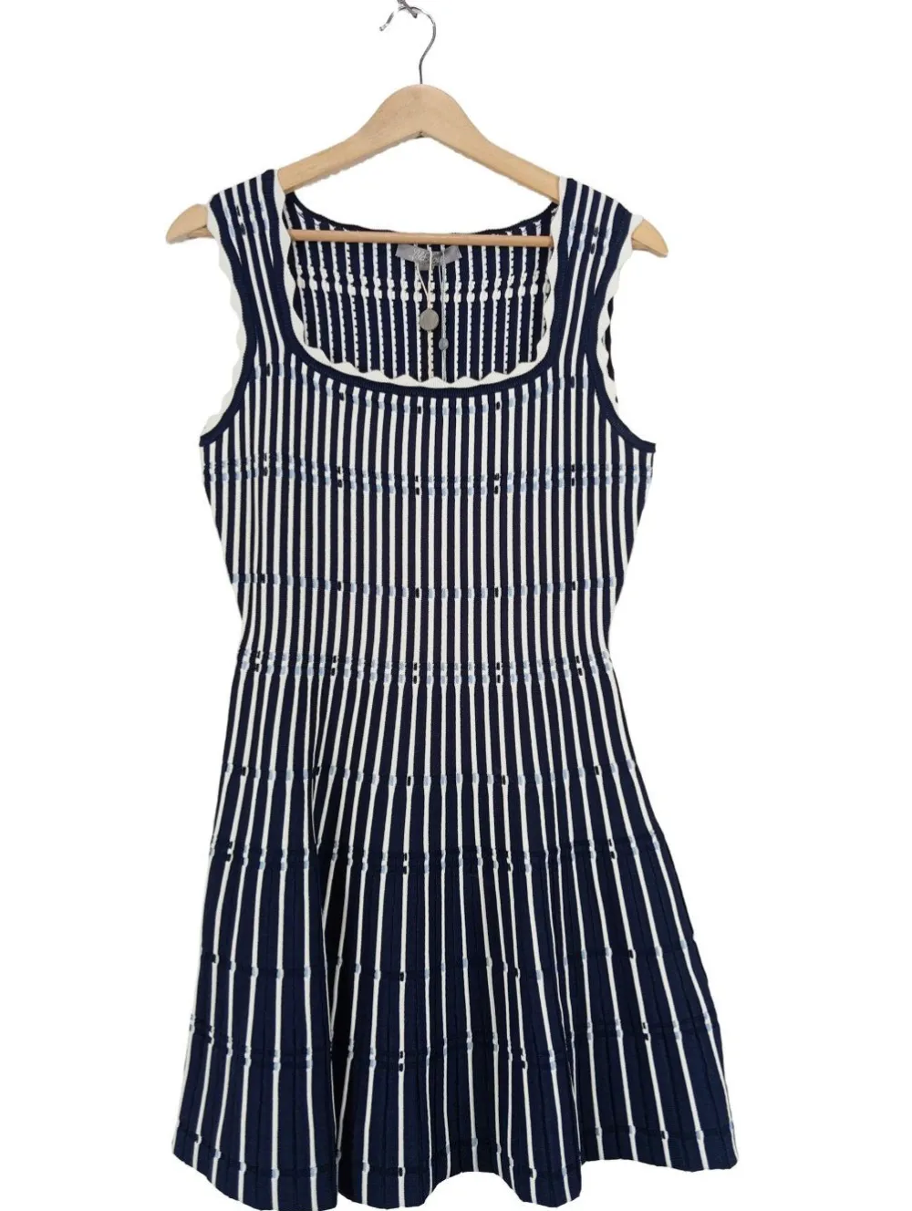 Kleider>Lela rose Minikleid Größe 34 schwarzweiß