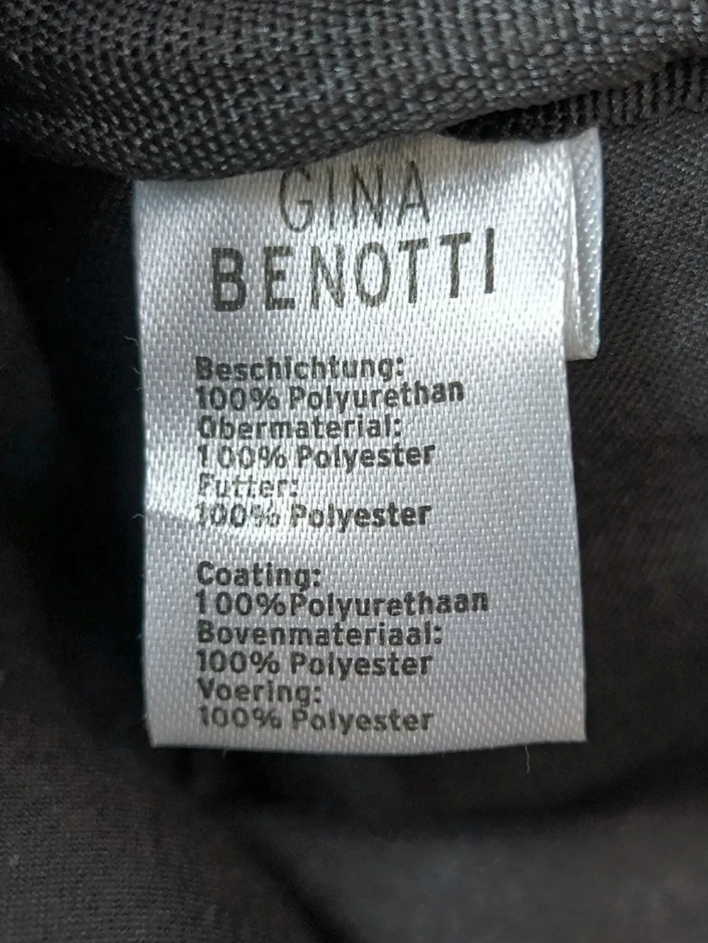 Rucksäcke>Gina Benotti Mini-Rucksack schwarz