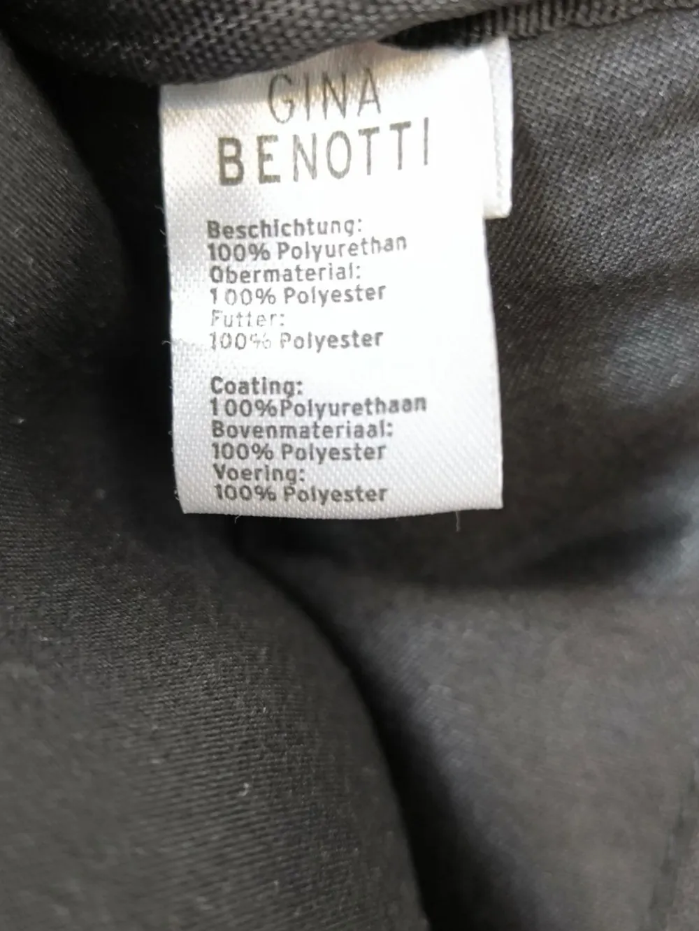 Rucksäcke>Gina Benotti Mini-Rucksack schwarz