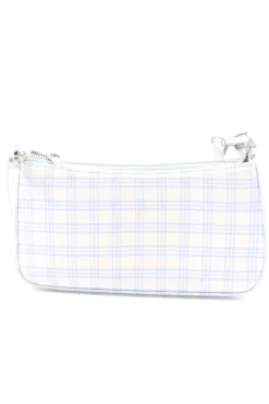 Minitaschen>Brandy & Melville Minitasche himmelblauwollweiß