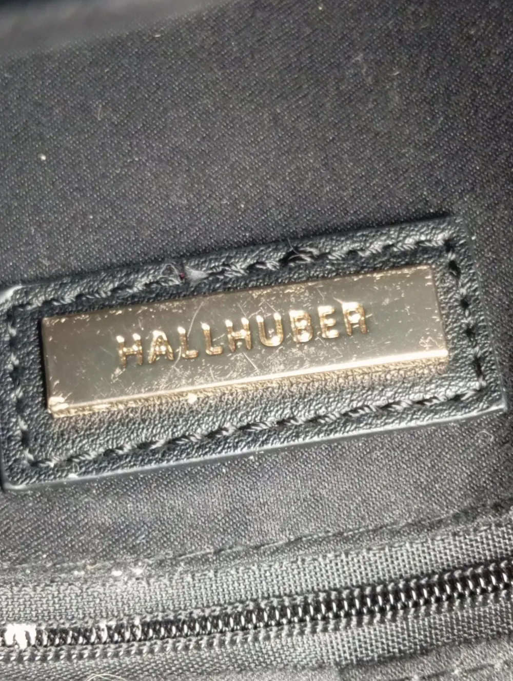 Minitaschen>Hallhuber Minitasche schwarz