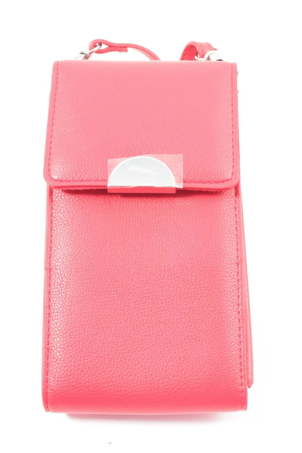 Minitaschen>TCM Minitasche rotsilberfarben