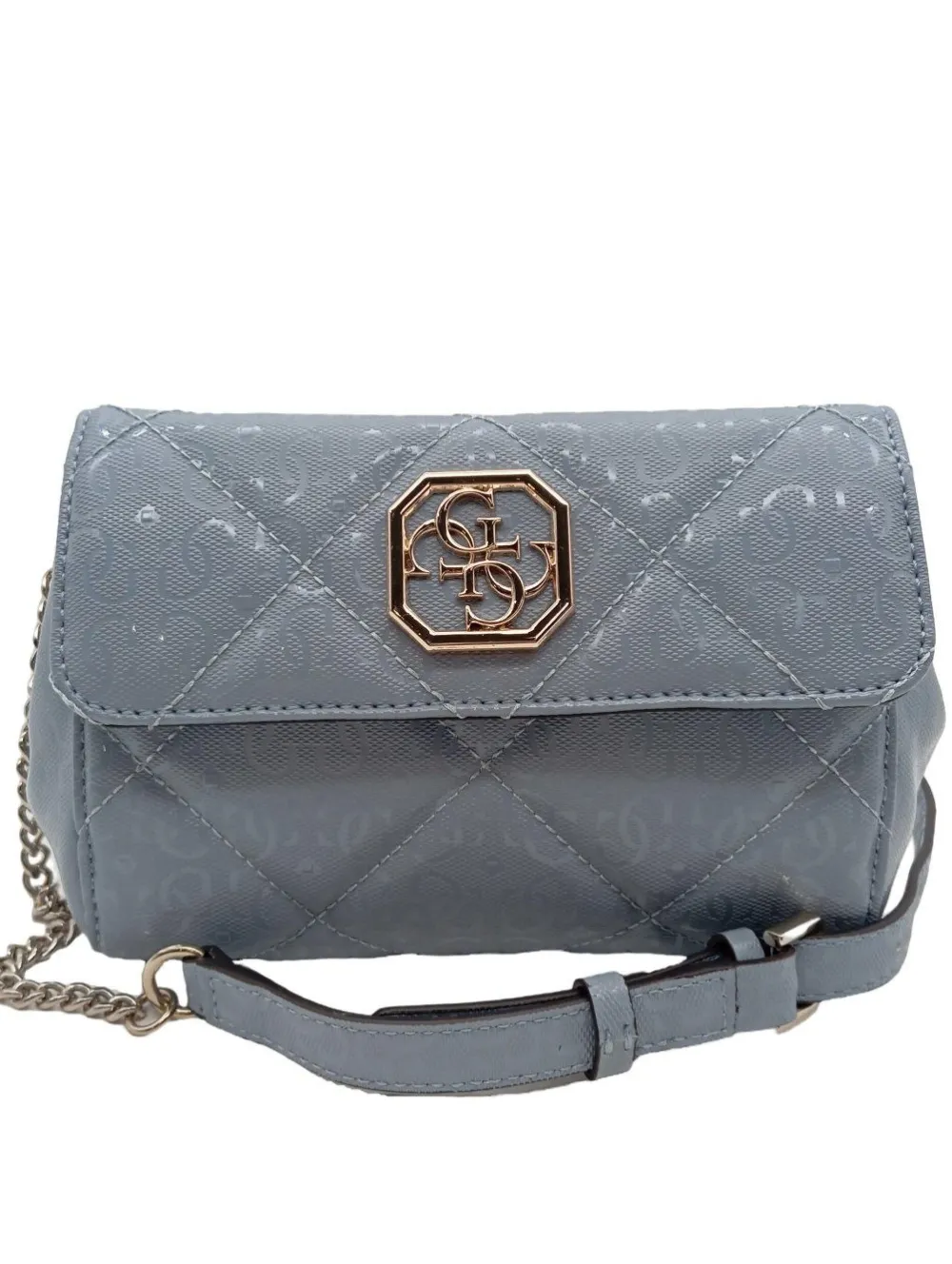 Minitaschen>Guess Minitasche hellgrau