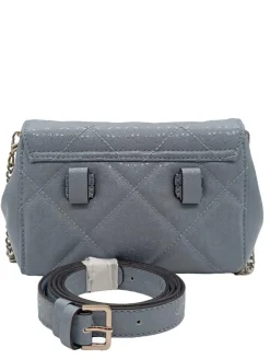 Minitaschen>Guess Minitasche hellgrau