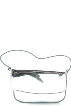 Minitaschen>Stradivarius Minitasche silberfarben