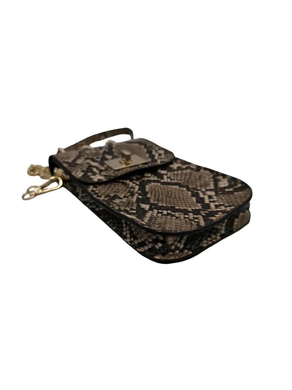 Minitaschen>Hallhuber Minitasche wollweißschwarz