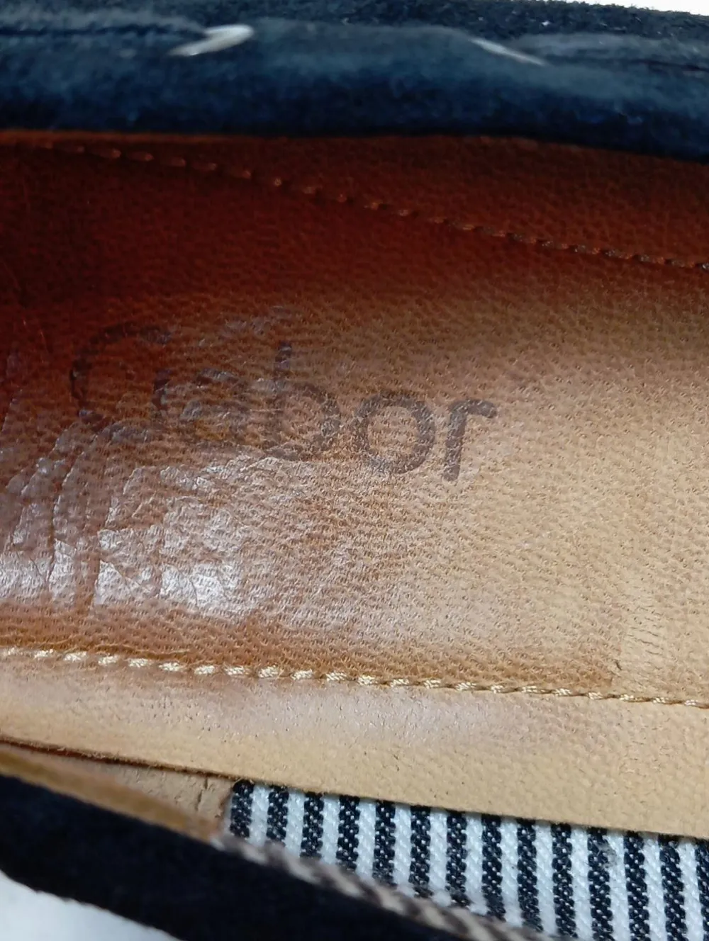 Mokassins>Gabor Mokassins Größe 40 blau