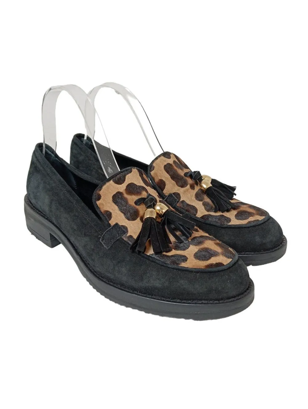 Mokassins>Zansea Collection Mokassins Größe 39 schwarzcreme