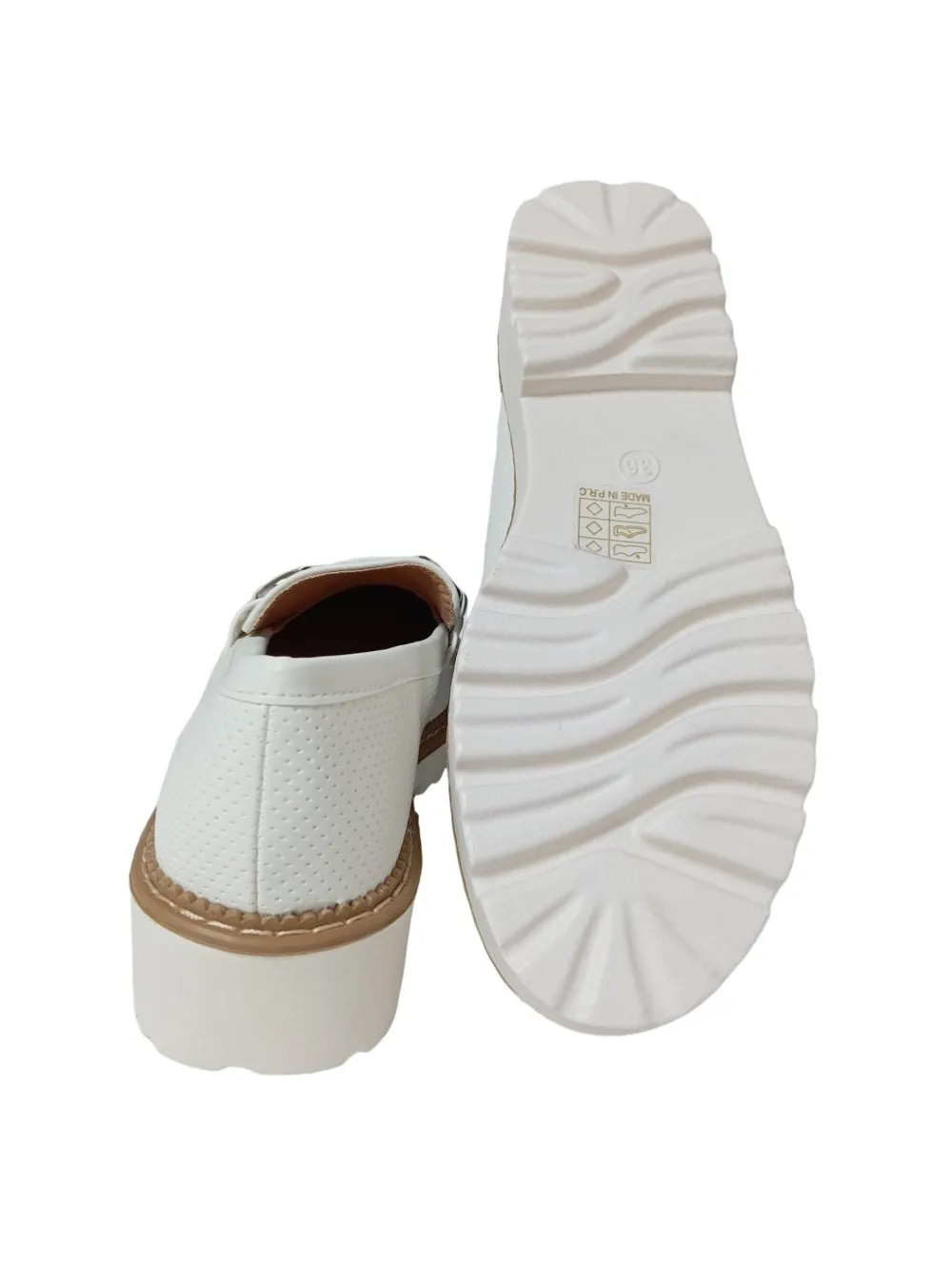 Mokassins>lady glory Mokassins Größe 36 weiß