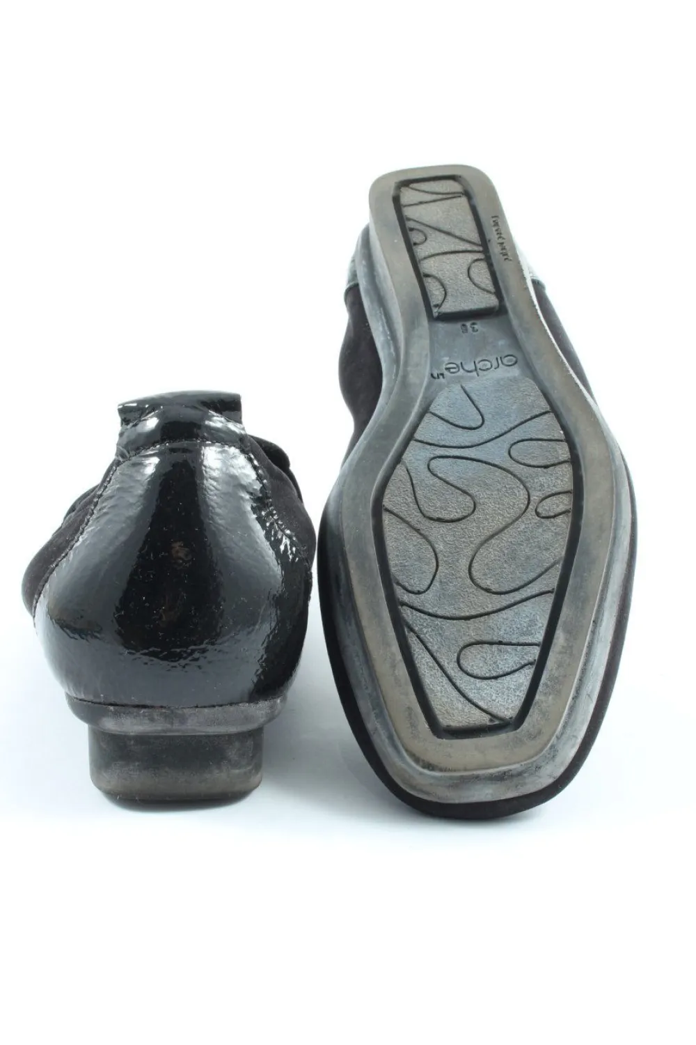 Mokassins>Arche Mokassins Größe 36 schwarz