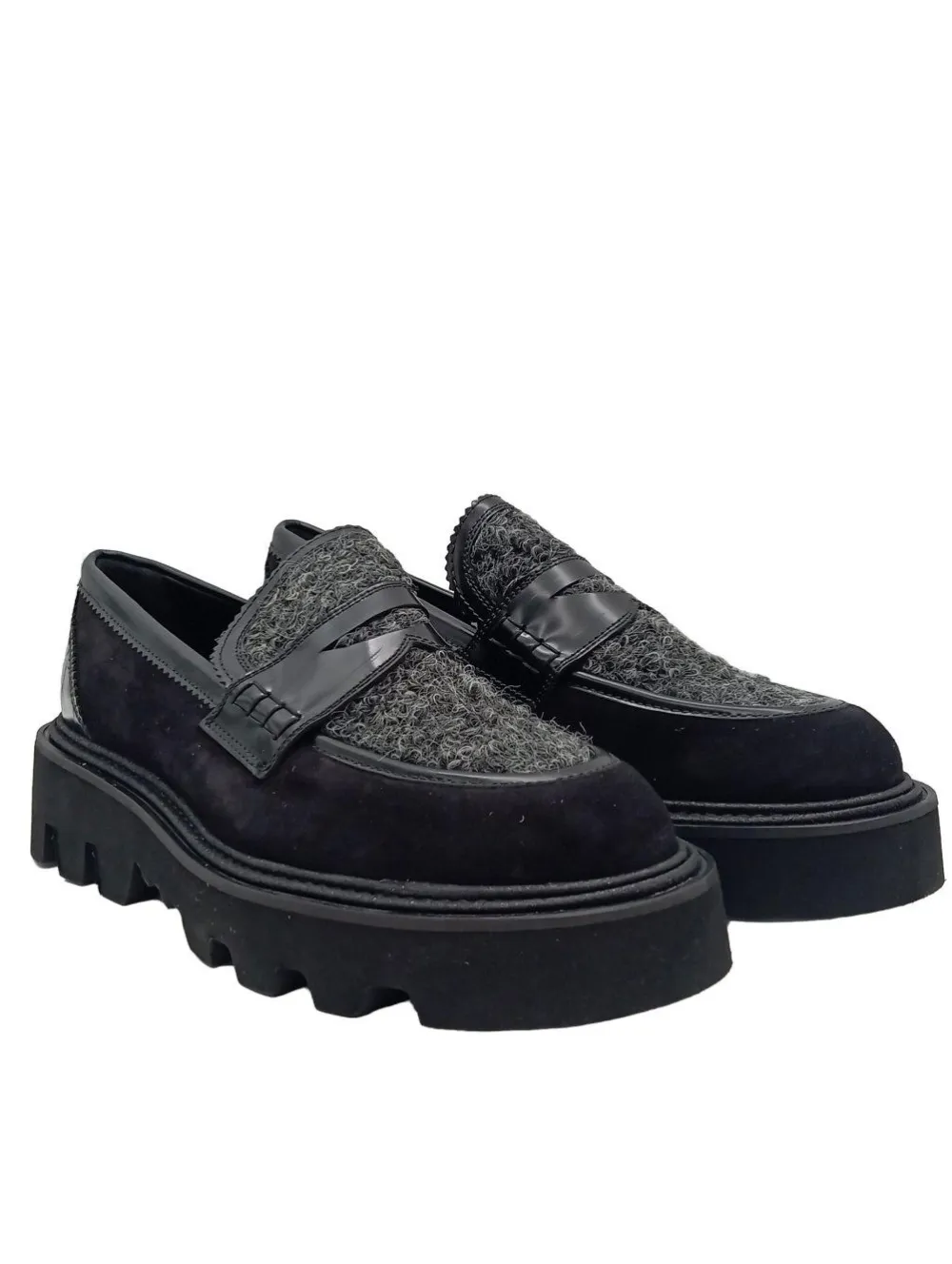 Mokassins>Pertini Mokassins Größe 41 schwarz