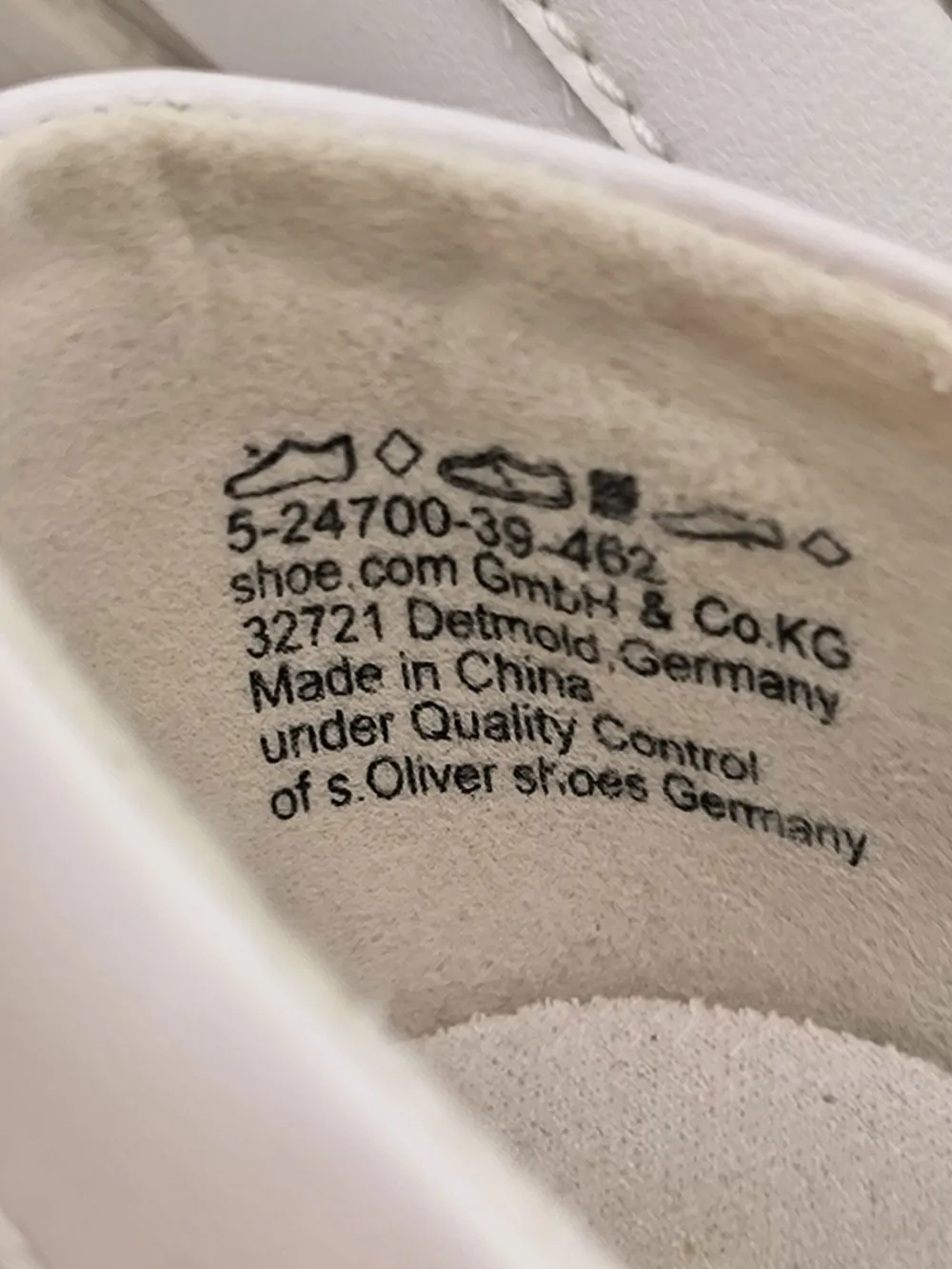 Mokassins>s.Oliver Mokassins Größe 41 weiß