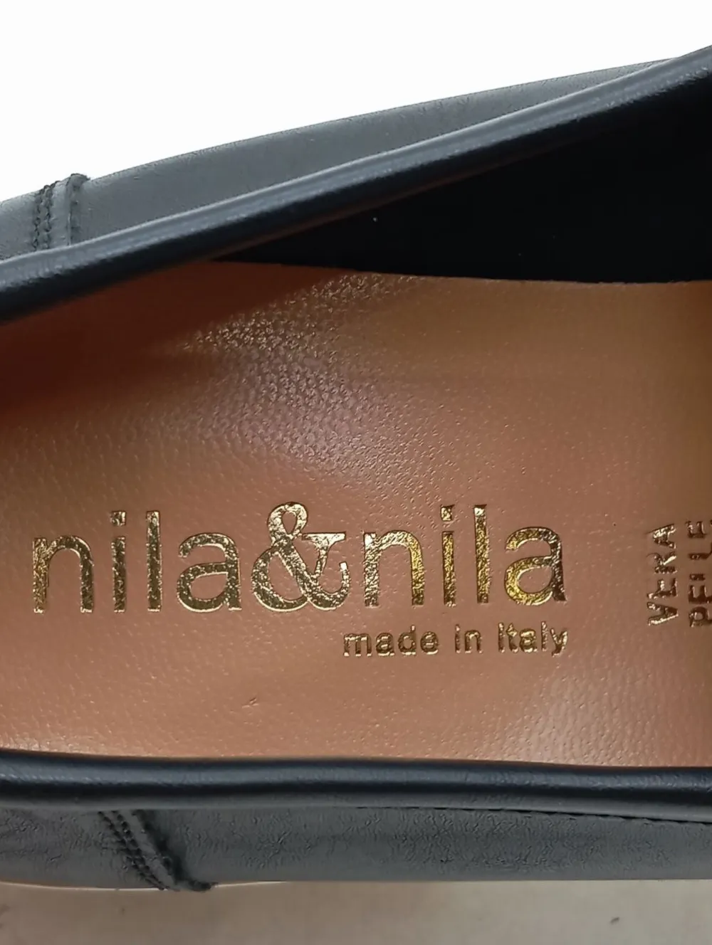 Mokassins>nila&nila Mokassins Größe 39 schwarz