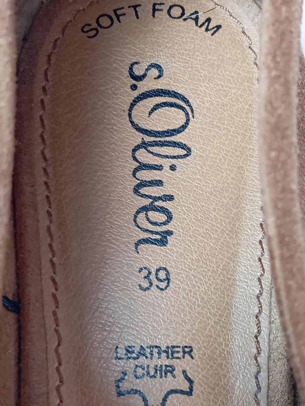 Mokassins>s.Oliver Mokassins Größe 39 nude