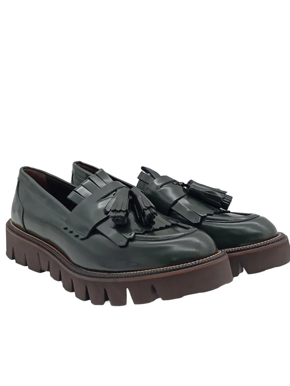 Mokassins>Pertini Mokassins Größe 41 grün