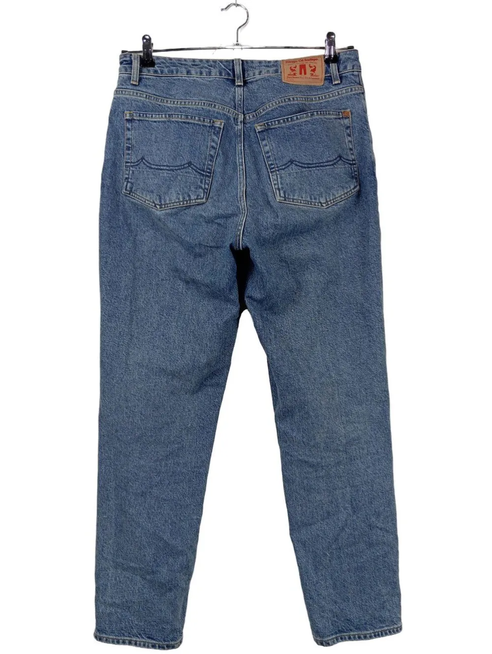 Jeans>Kings of Indigo Mom-Jeans Größe 40 blau