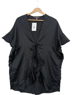 Homewear> Morgenmantel Größe 38 schwarz