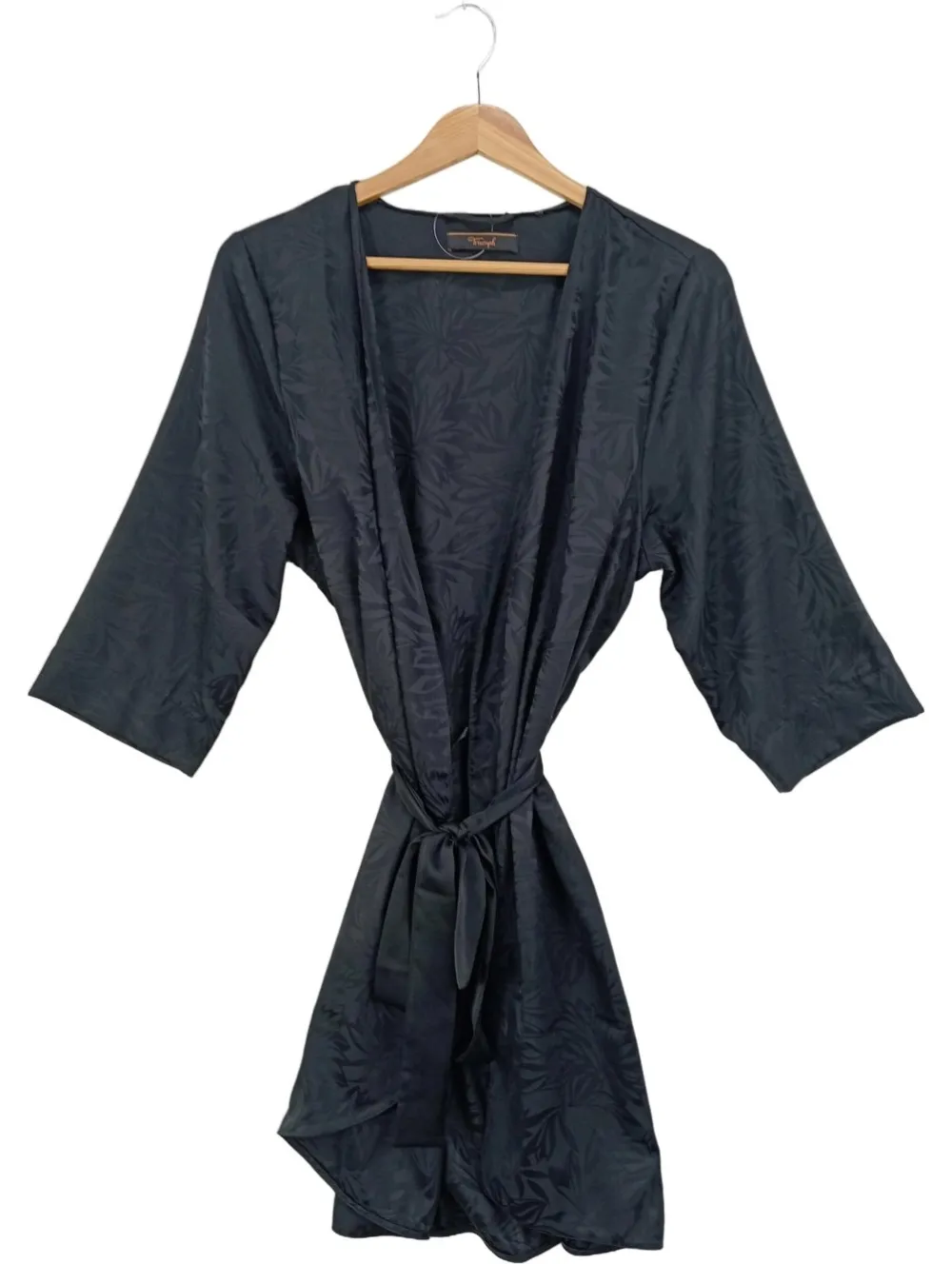 Homewear> Morgenmantel Größe 38 schwarz