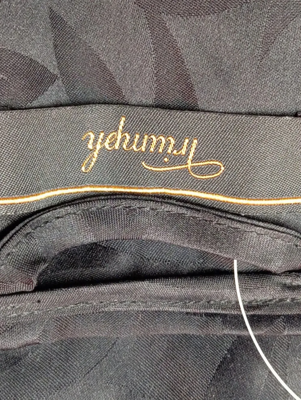 Homewear> Morgenmantel Größe 38 schwarz