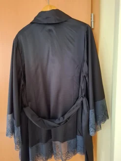 Homewear> Morgenmantel Größe 42 schwarz
