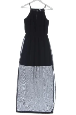 Kleider>H&M Divided Neckholderkleid Größe 34 schwarz