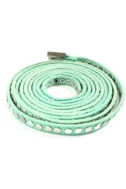 Gürtel>Htc Nietengürtel türkis