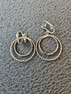 Ohrringe> Ohrclip silberfarben