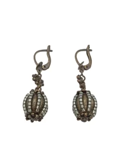 Ohrringe>Konplott Ohrhänger bronzefarbensilberfarben