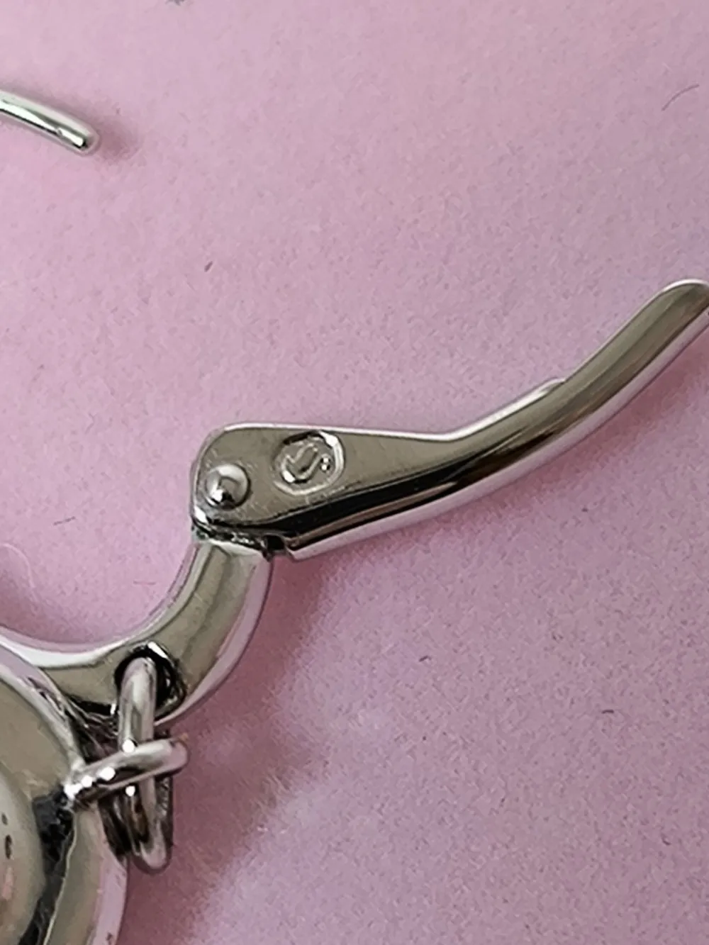 Ohrringe>Svarowski Ohrhänger silberfarben