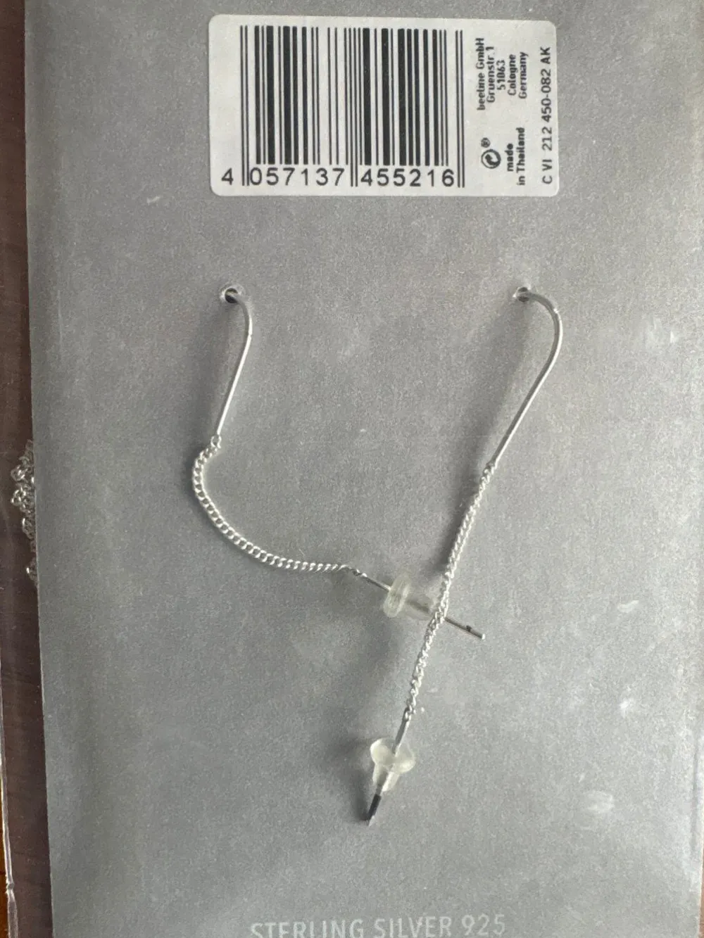 Ohrringe> Ohrring silberfarben