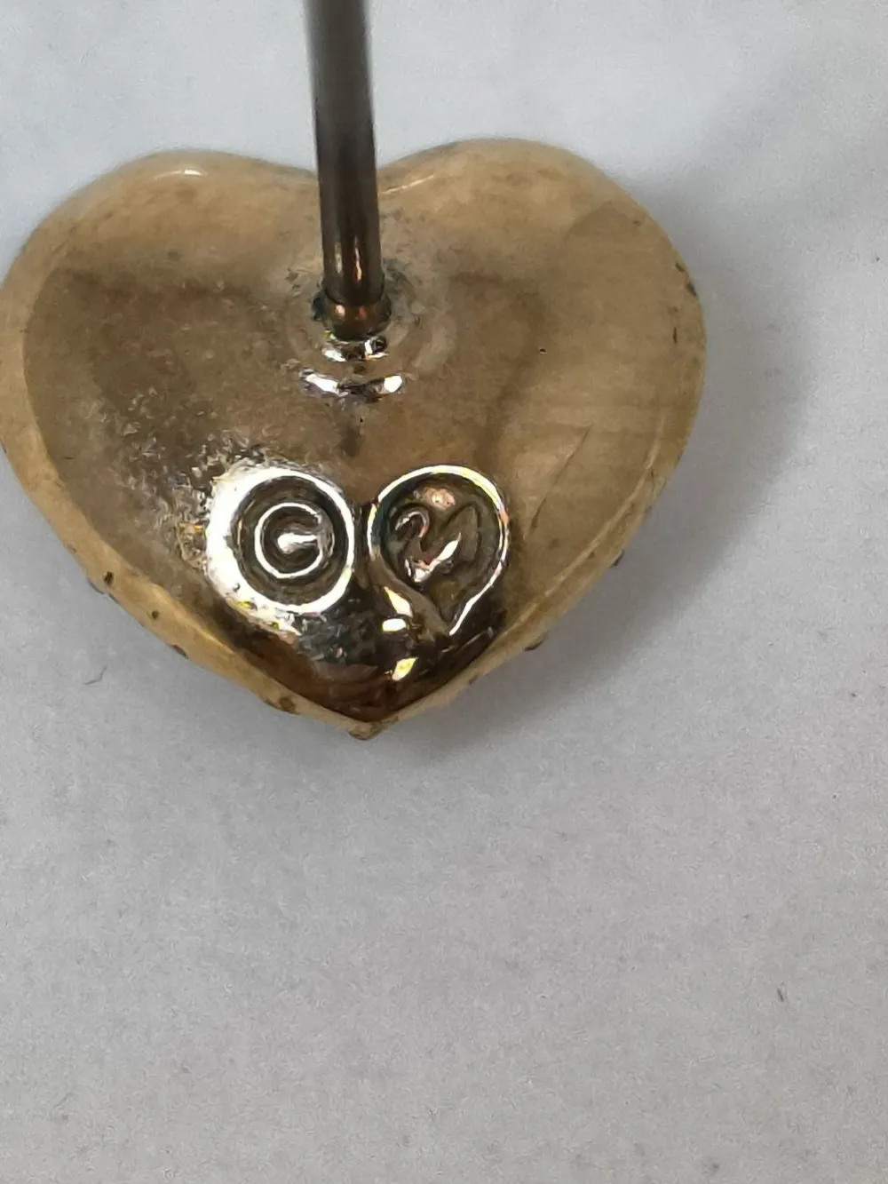 Ohrringe>Swarovski Ohrstecker braunsilberfarben