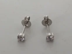 Ohrringe> Ohrstecker silberfarben