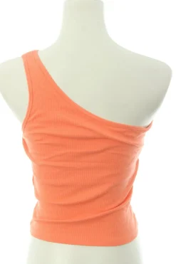 Tops>Hollister One-Shoulder-Top Größe 36 hellorange