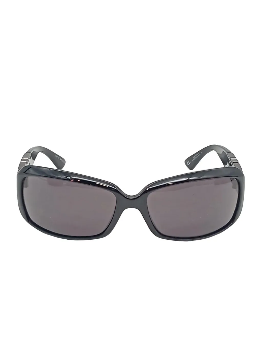 Sonnenbrillen>Armani ovale Sonnenbrille schwarz