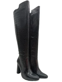 Stiefel>NA-KD Overknees Größe 37 schwarz