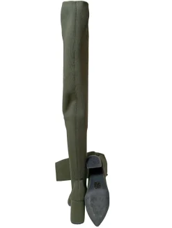 Stiefel>Asos Overknees Größe 39 khaki