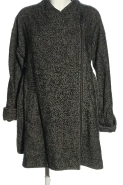 Mäntel>H&M Oversized Mantel Größe 34 schwarzhellgrau