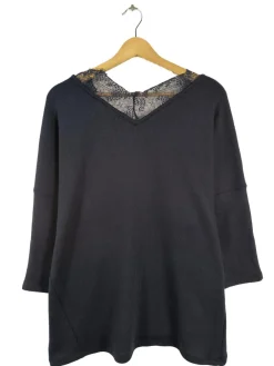 Pullover>Yessica Oversized Pullover Größe 56 schwarz