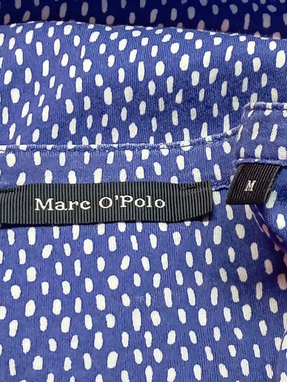 Shirts>Marc Ou2019Polo Oversized Shirt Größe 38 blauweiß