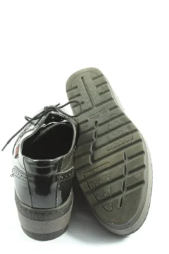 Businessschuhe>notton Oxford Größe 40 schwarzhellgrau