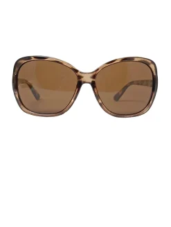 Sonnenbrillen>Kik Panto Brille cremebraun