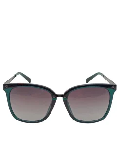 Sonnenbrillen>Charles & Keith Panto Brille schwarztürkis