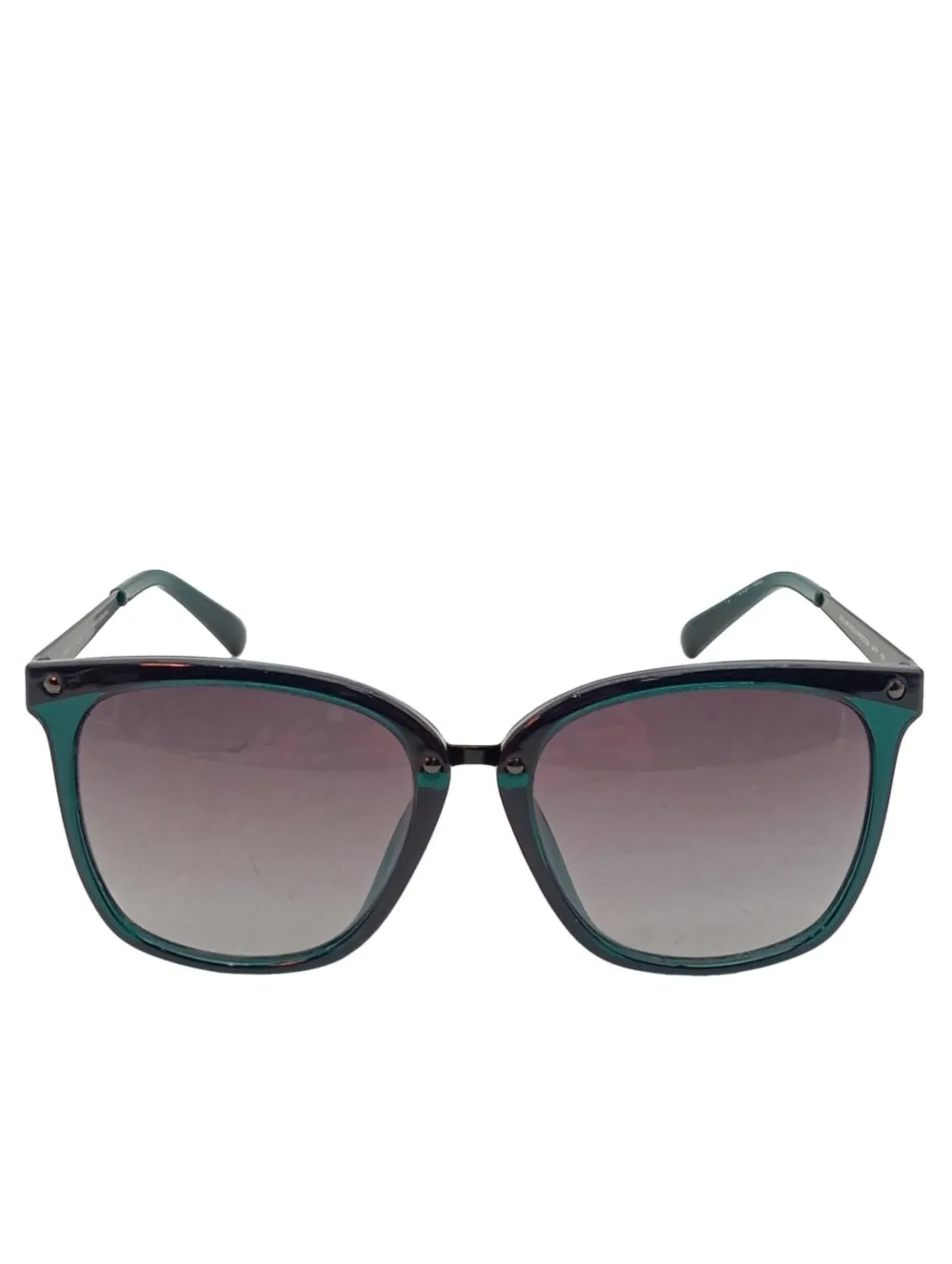 Sonnenbrillen>Charles & Keith Panto Brille schwarztürkis