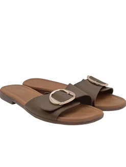 Hausschuhe>Graceland Pantoffeln Größe 39 braun