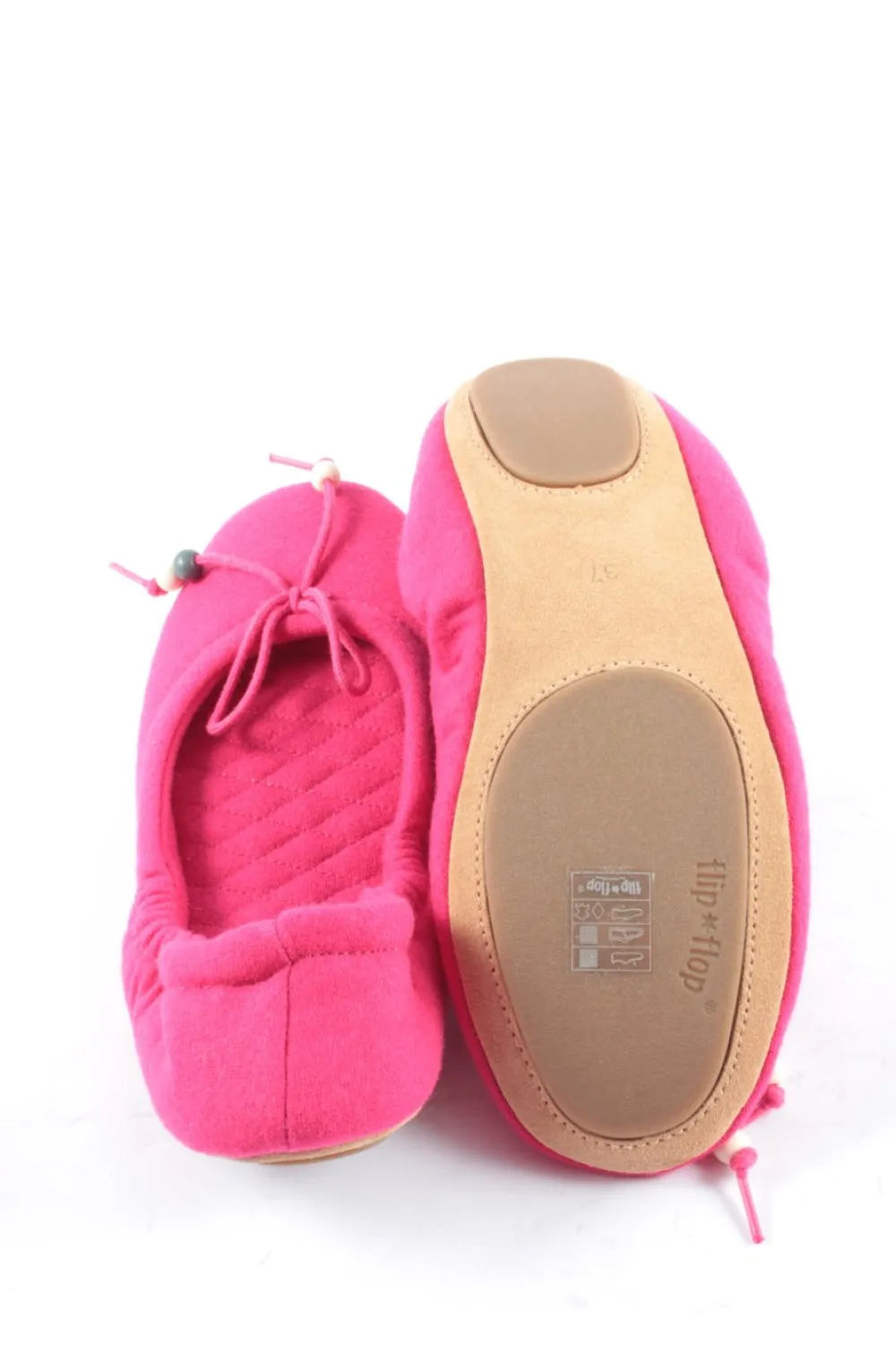 Hausschuhe>Flip*flop Pantoffeln Größe 37 pink