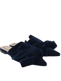 Hausschuhe>No. 21 Pantoffeln Größe 36 blau