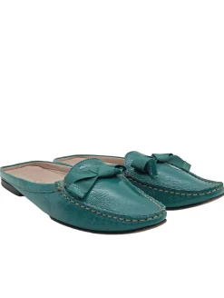 Hausschuhe>Mascaru00f3 Pantoffeln Größe 40 türkis