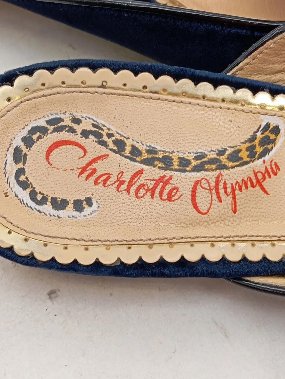 Pantoffeln Größe 38-Charlotte Olympia Outlet