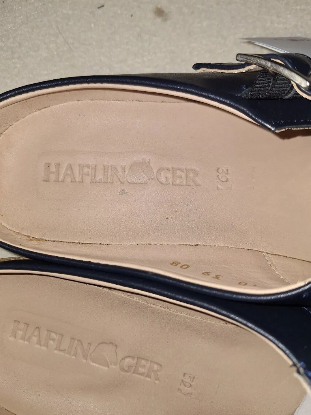 Pantoletten> Pantoletten Größe 39 blau